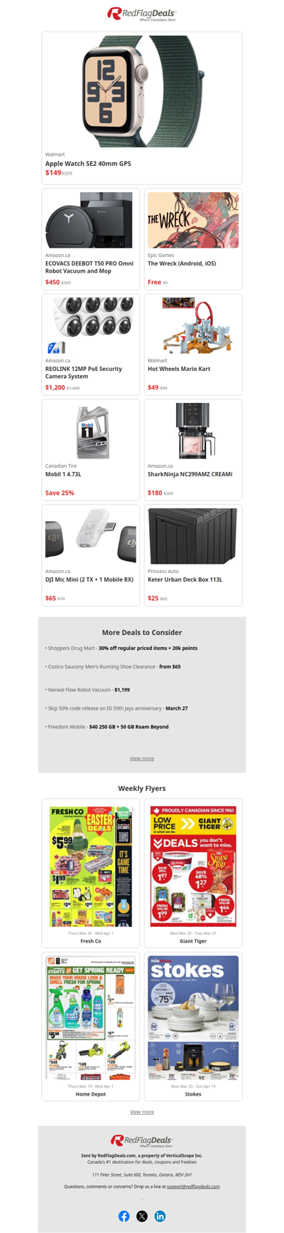 Apple Watch SE2 40mm GPS Only $149  at Walmart + Big Spring Sale Deals Continue