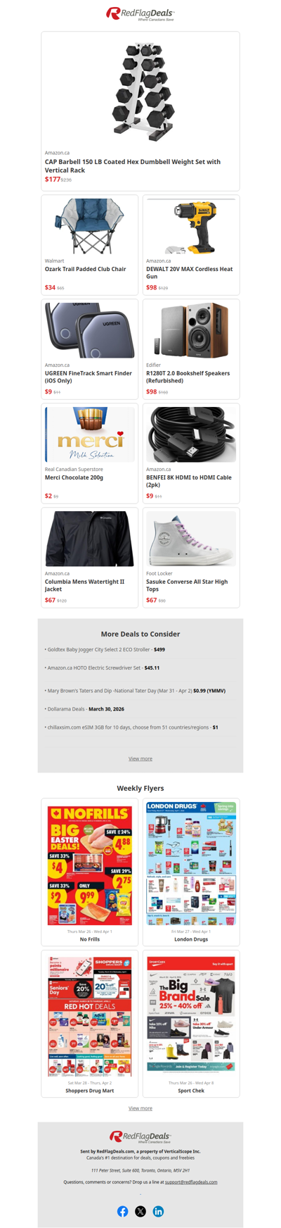 Don't Miss These End of Month Deals from Amazon, Walmart, Foot Locker + more