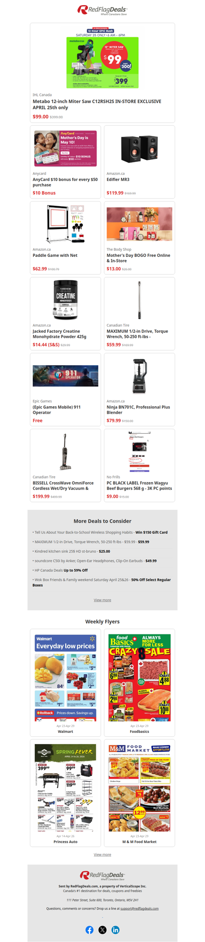 Weekend Deals You Can't Miss - Up to $300 Off Tools + more