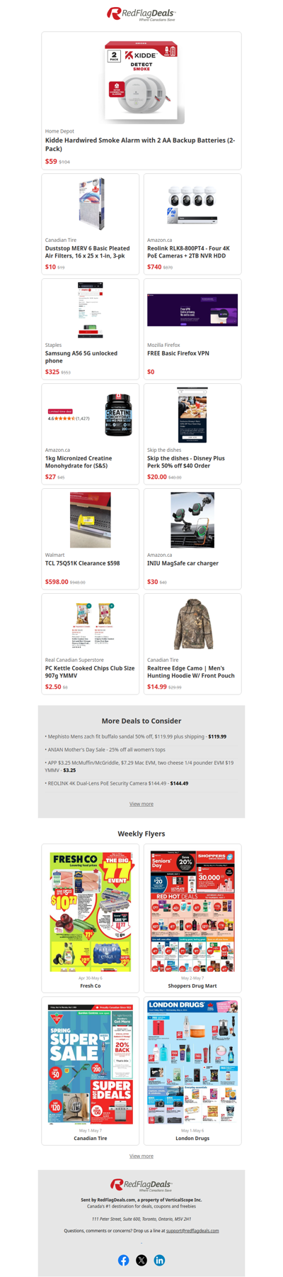 Price Drops Worth Clicking On From Home Depot, Canadian Tire, Amazon + more
