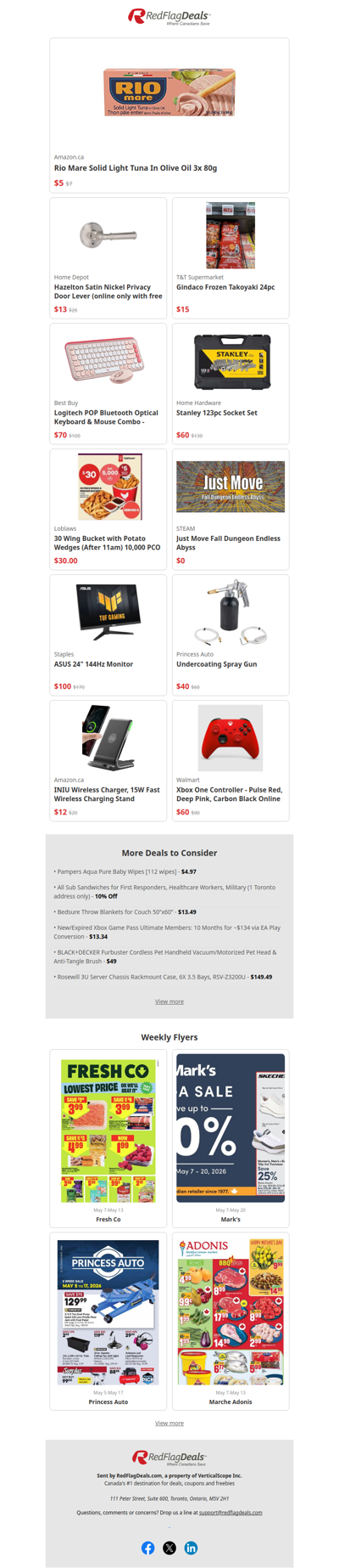 Hottest Deals to Kick-Off the Week from Home Depot, Staples, Best Buy + more