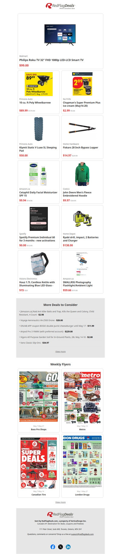 Midweek Long Weekend Deal Drops