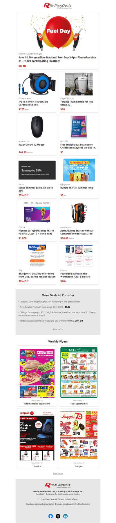 Hot Deals on Treats, Tools, Tech + more