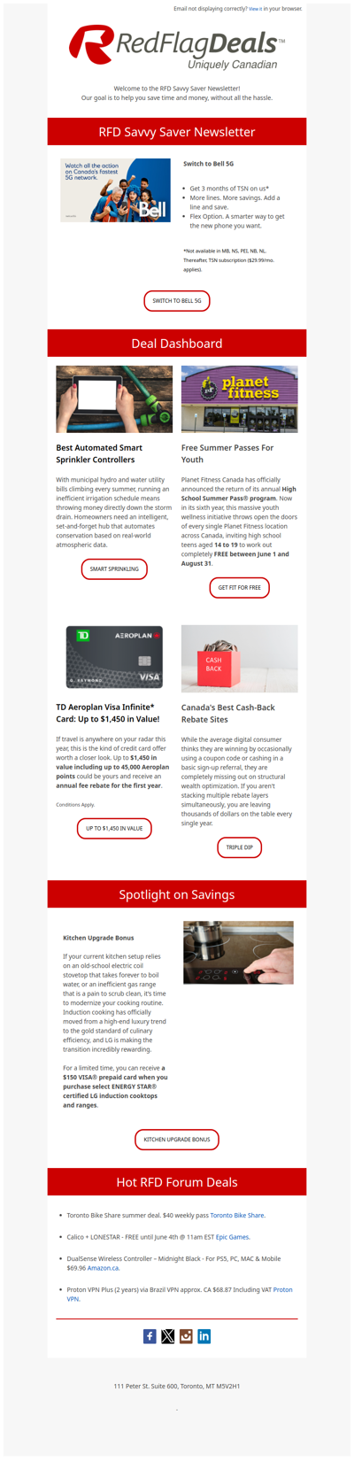Switch to Bell 5G - Get 3 Months of TSN + more!
