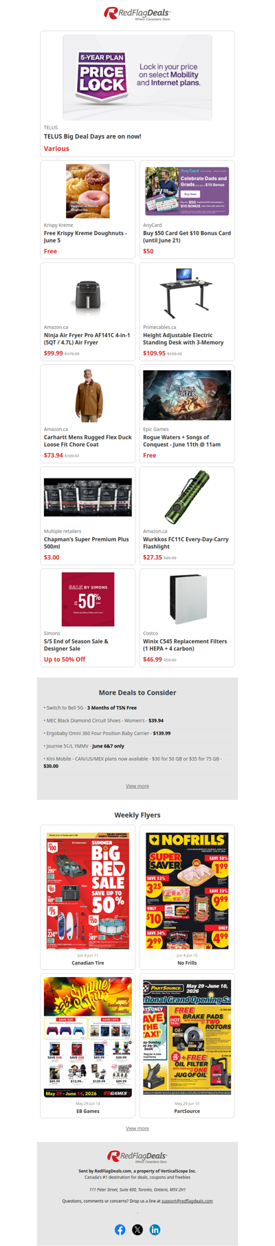 TELUS Big Deal Days are on now!