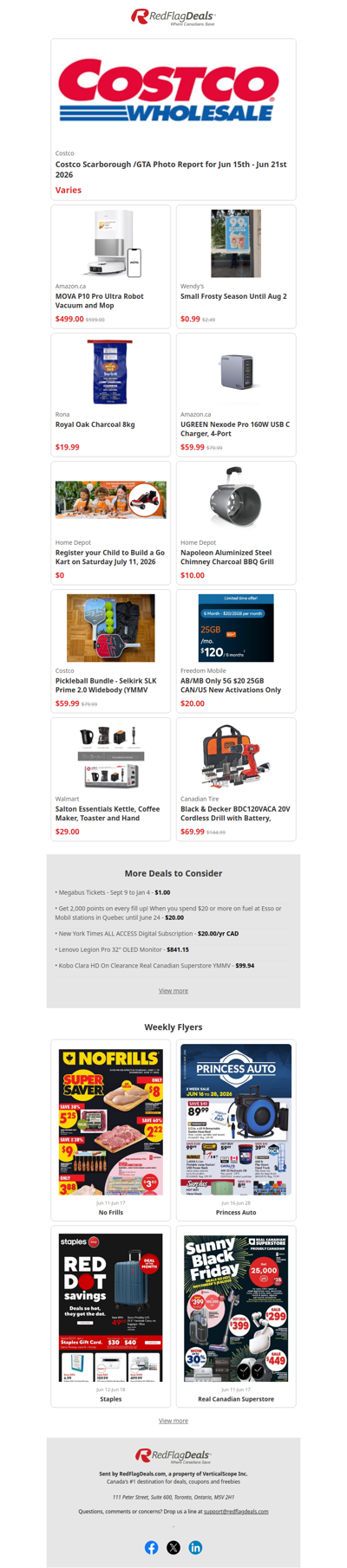 Price Drops Worth Clicking on From Costco, Home Depot, Canadian Tire + more