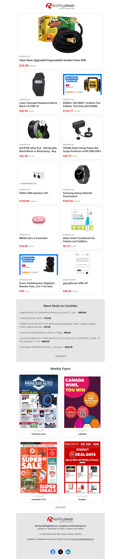 Prime Day Deals on Smartwatches, Tools, Lawn Care, Baby Essentials + more