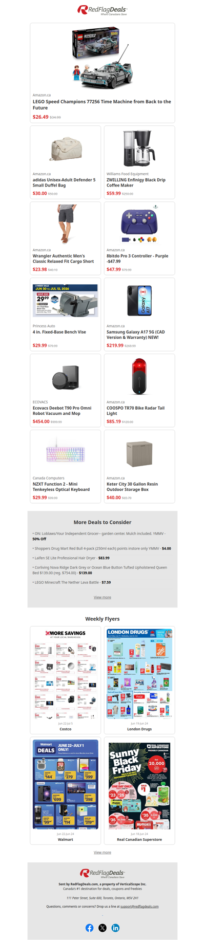 Day 2 Prime Deals Plus Offers from Home Depot, Princess Auto, Canada Computers + more