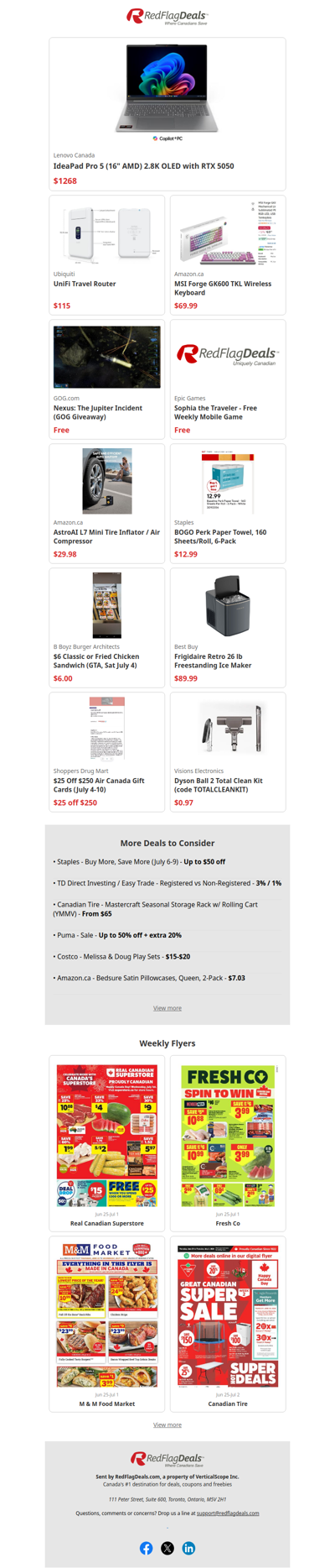 Tech Deals to Start Your Weekend, & Offers from Best Buy, Amazon, Stales, and more.