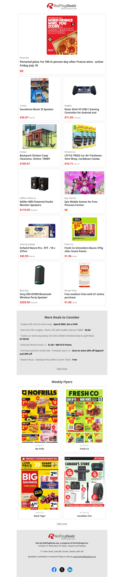 Weekend Deals Start Now on Gaming Accessories, Audio, Groceries + more