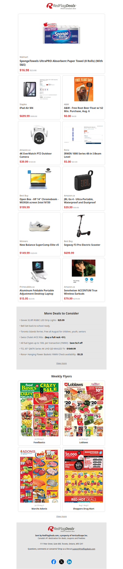 Weekend Deals Start Now from Walmart, Amazon, Best Buy + more
