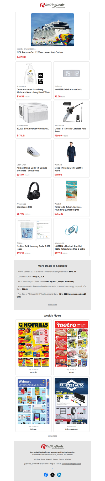 Top Tuesday Deals on Travel, Home Goods, Tech, Tools, + more