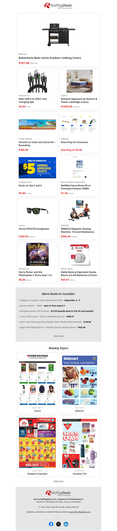 70% Off Bakerstone BBQ, 50% Off Charging Cords, $5 Movie Tickets, Free Audiobook + more!