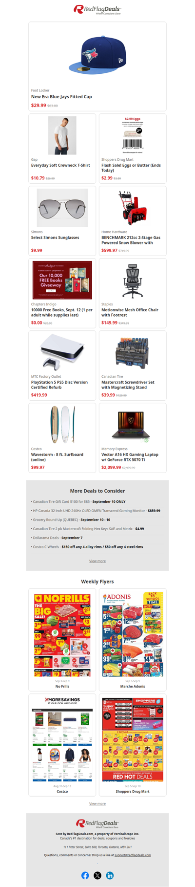Up to 60% Off T-Shirts, Sunglasses, Surfboards, Screwdriver Sets + more