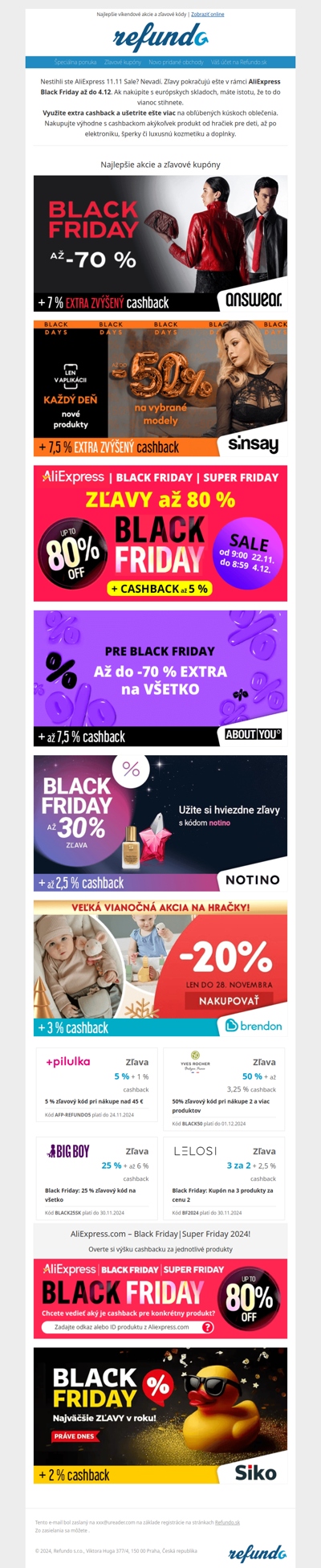 Pre Black Friday: užite si extra zľavy