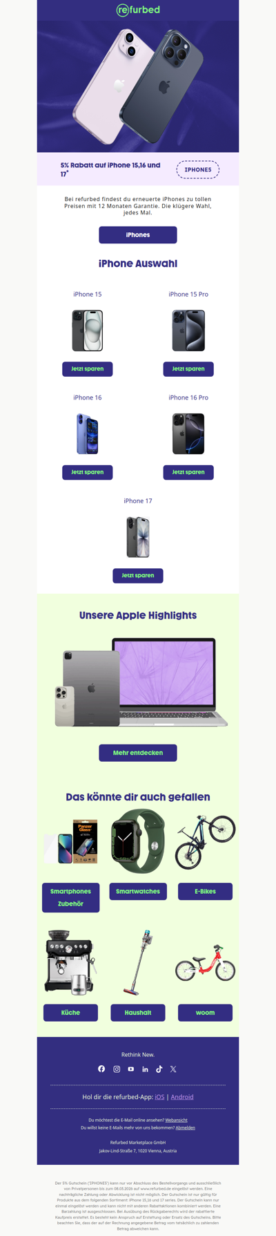 Dein nächstes iPhone, günstiger