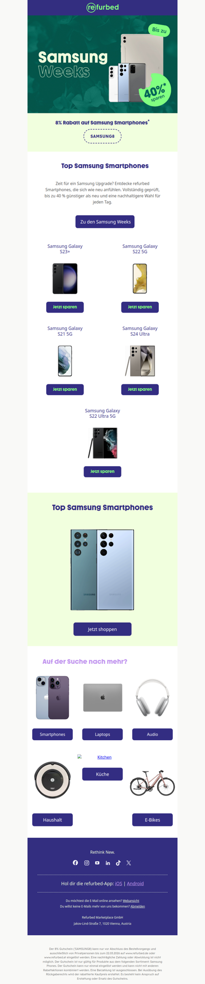 Samsung Weeks sind da! 🎉