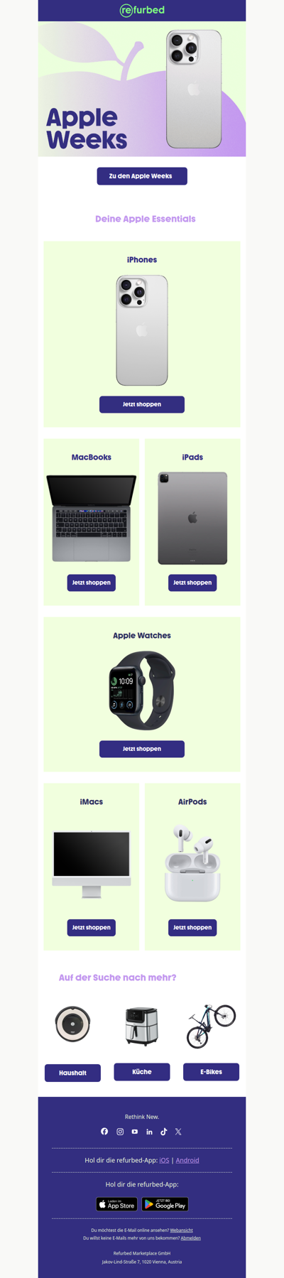 Die Apple Weeks sind endlich zurück!