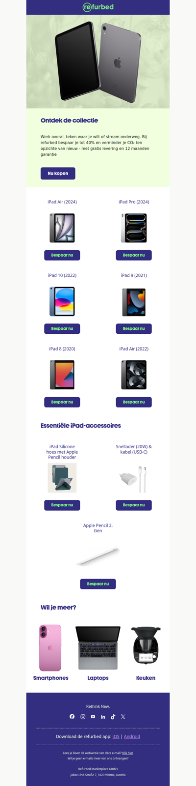 iPads die je dag kracht geven