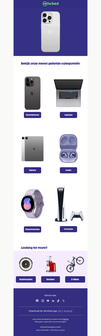 Ontdek onze populairste categorieën