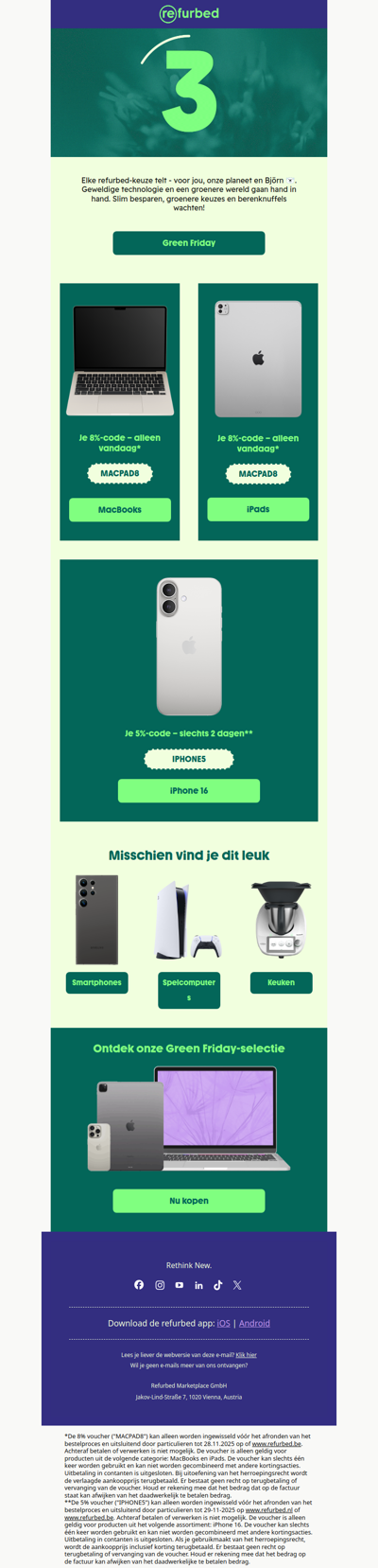 3, 2, 1… De beste vrijdag van het jaar 💚