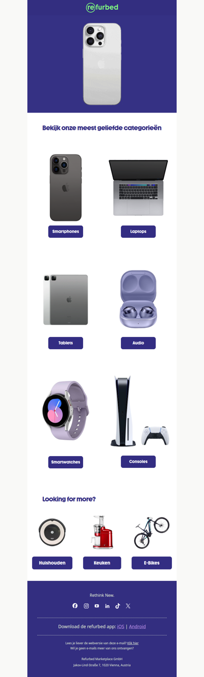 Ontdek onze populairste categorieën