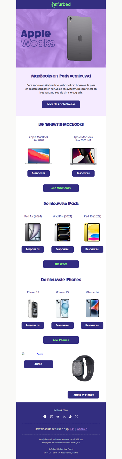 Apple Weeks zijn er! 🍏