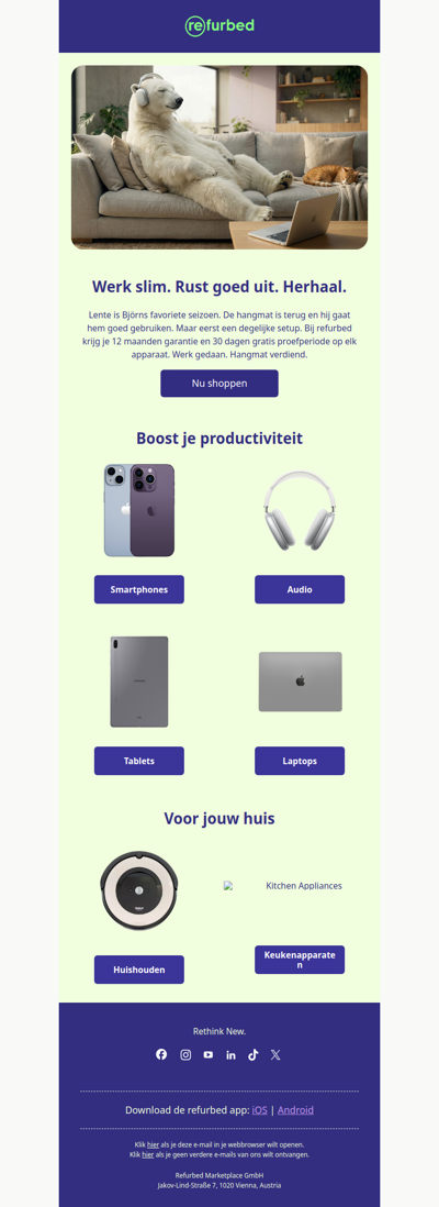 Werk slim. Ontspan nog meer. 😎