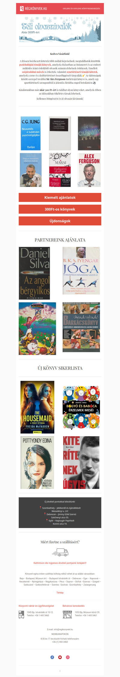 Újdonságok különböző területekről📚