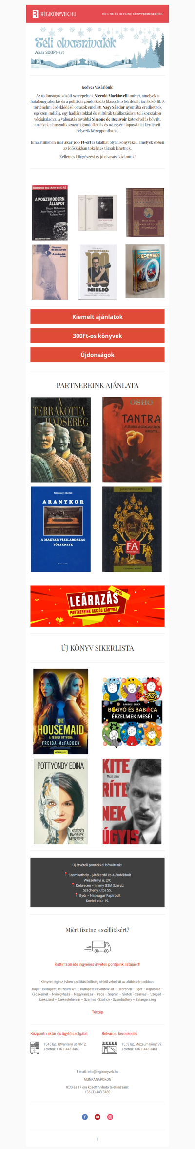 Történelmi és filozófiai újdonságok📚