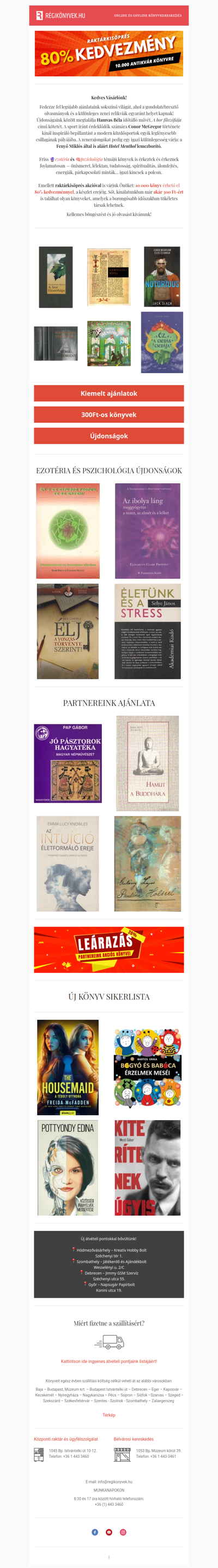 🎧 Filozófia, sport, rock’n’roll / 80% KEDVEZMÉNY