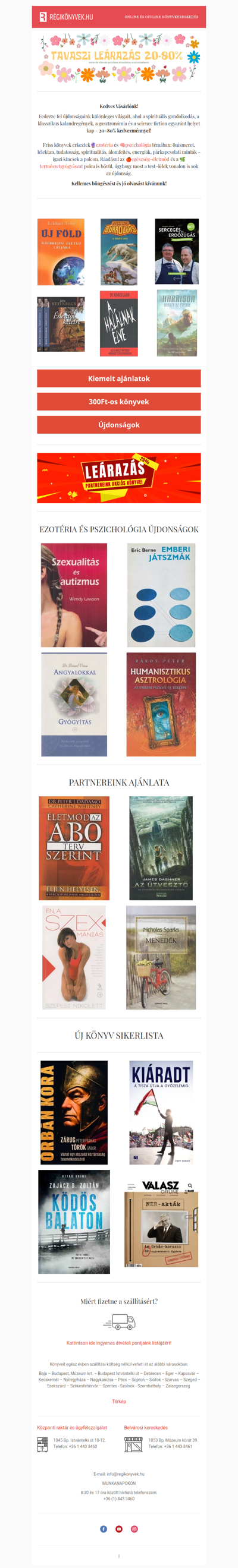 TAVASZI ÁRZUHANÁS! Vissza az Édenbe – és tovább🦖