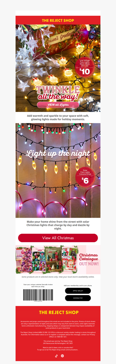 Sas, Illuminate your home this Christmas