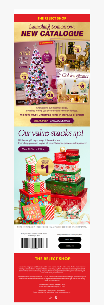 Our newest Christmas catalogue is here!