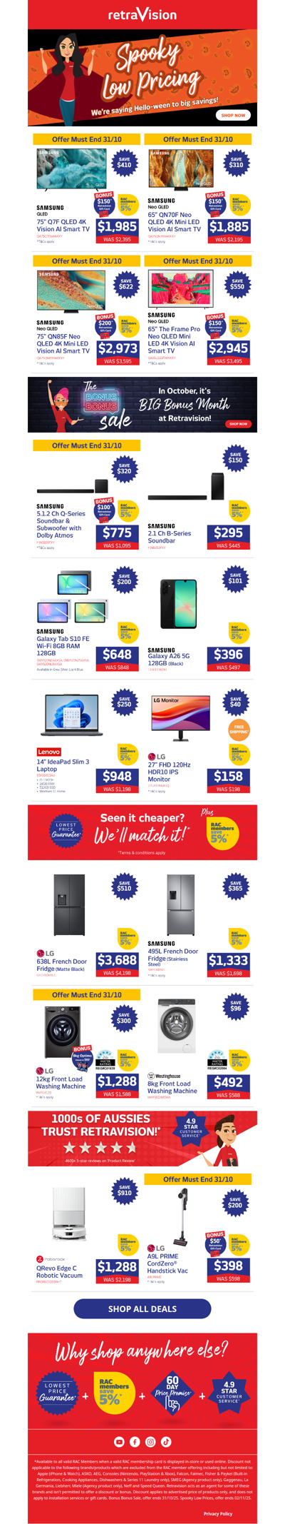 Spooktacular Savings Await You! 🎃