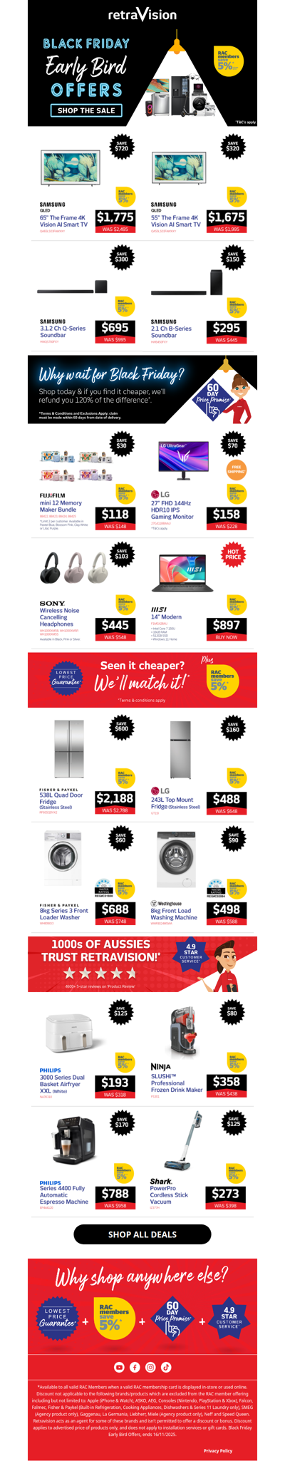 Early Access: Massive Black Friday Early Bird Savings Await!