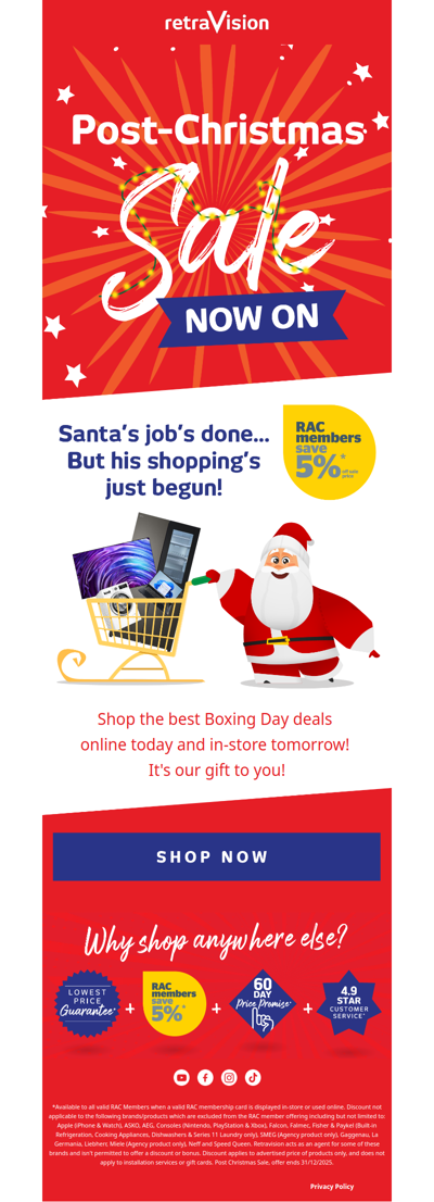 🎉 Unwrap Big Savings: Post Christmas Sale Happening Now!