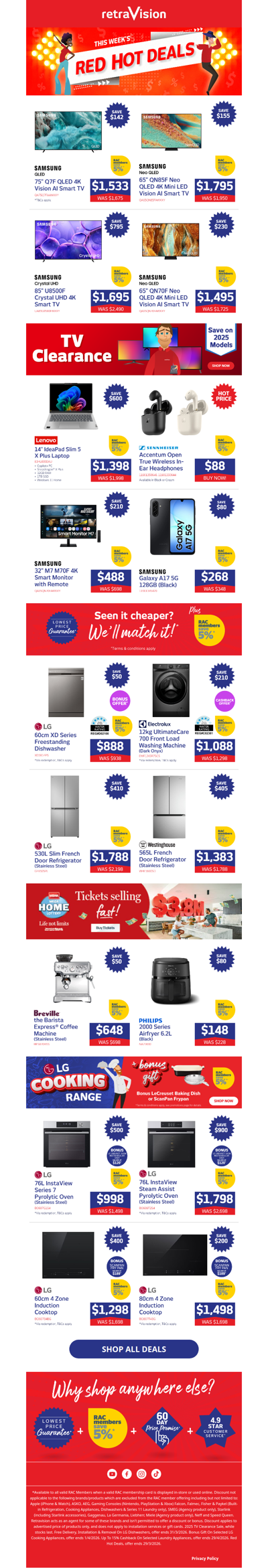 🔥 This week's Red Hot Deals are here! Don't miss out!