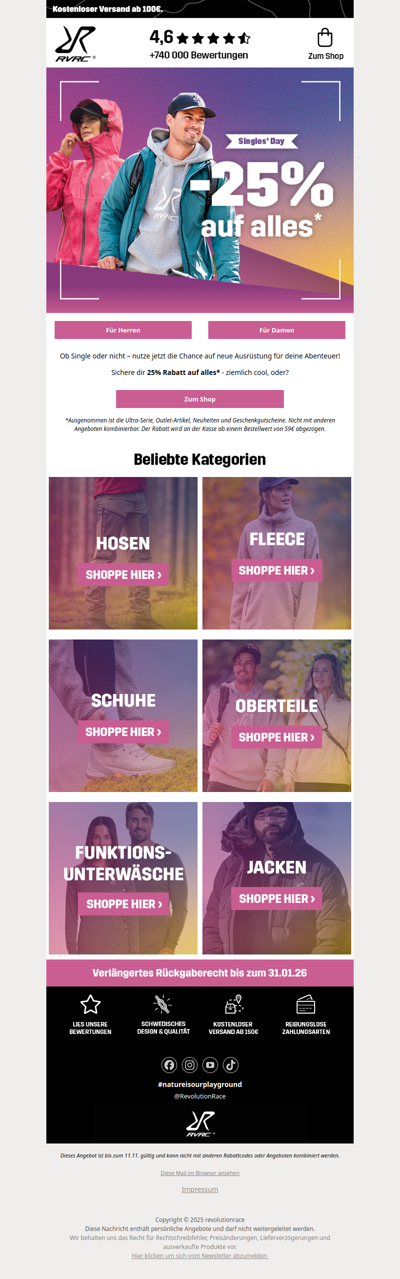 Singles' Day(s) – nicht verpassen!🥳