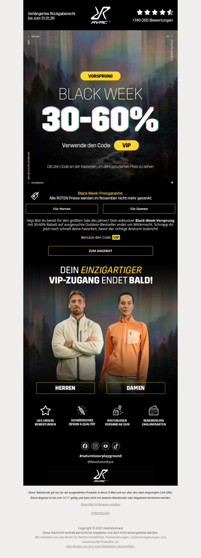 ⏰ Dein VIP-Angebot endet um Mitternacht!