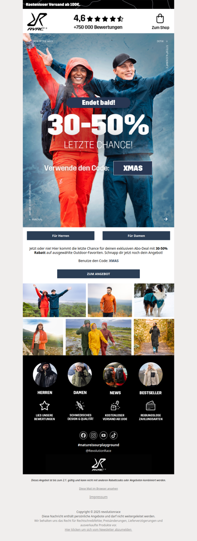 LAST CHANCE auf 50% Rabatt!