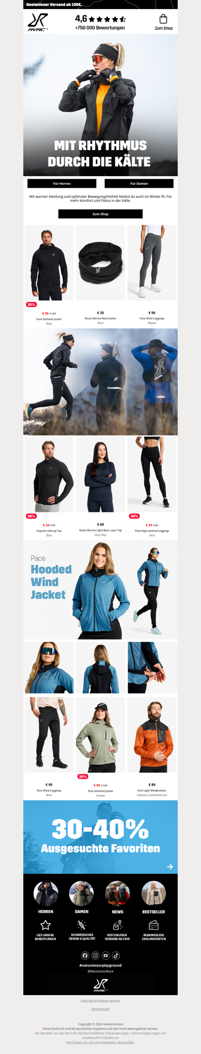 Die besten Outfits für aktive Wintertage🏃‍♂️