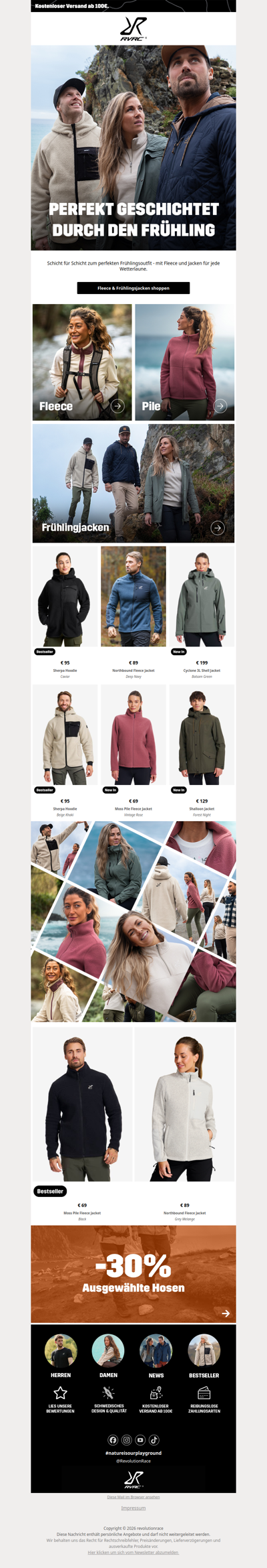 Fleece & Jacken für den Frühling shoppen🌿☀️