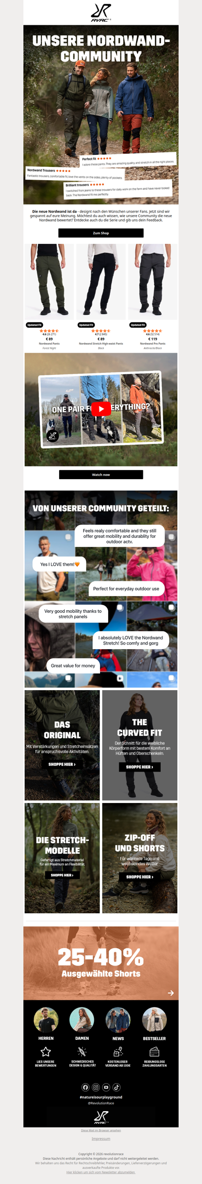 Was unsere Community zur neuen Nordwand meint👖⭐