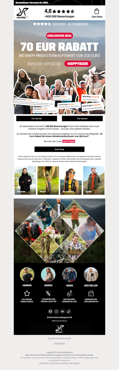 Erhalte 70 Euro Rabatt 🎉 Wir feiern 800 000 Bewertungen!