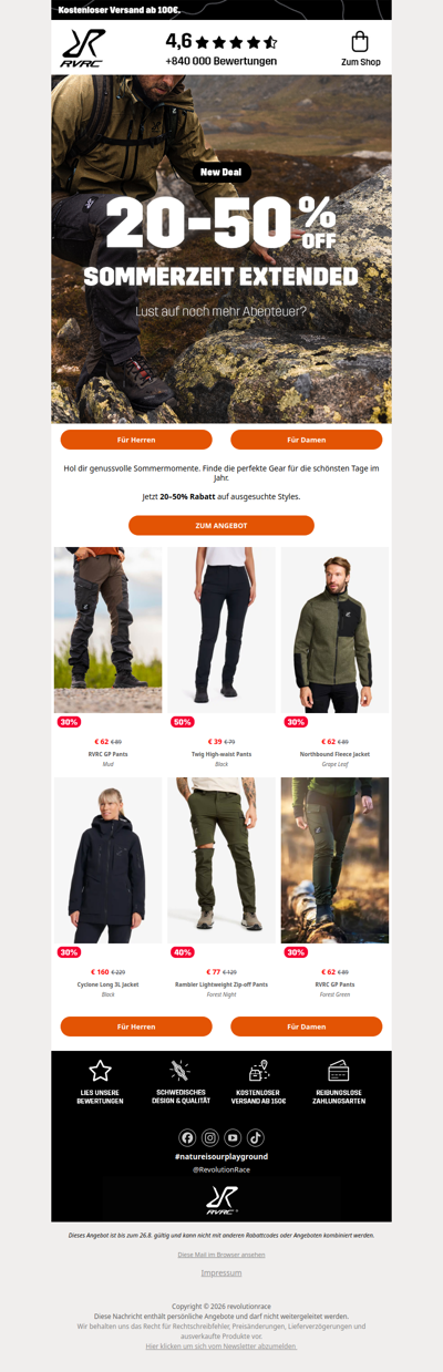 Schnapp dir sommerliche 50% Rabatt 👀