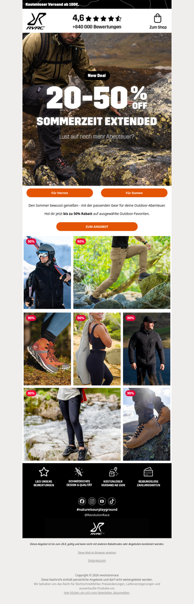 Bis zu 50% Rabatt auf ausgewählte Favoriten 🎒