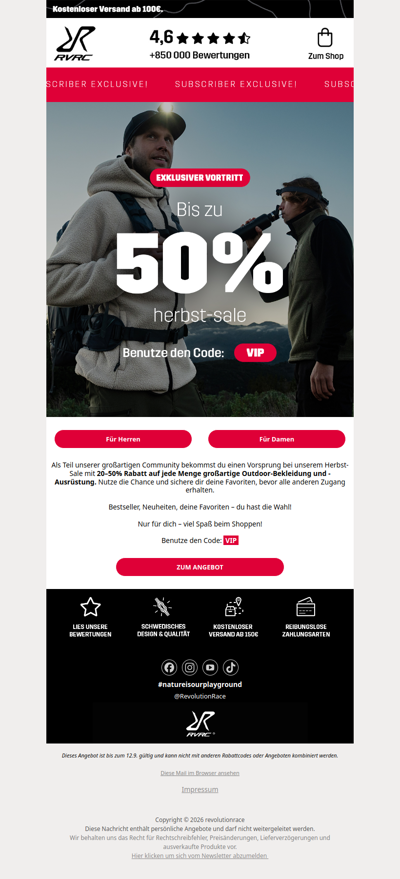 VORSPRUNG⚡️BIS ZU 50% RABATT!