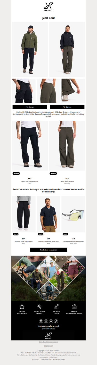 Ganz neu!🙌🏼 Zenith Wide Pants