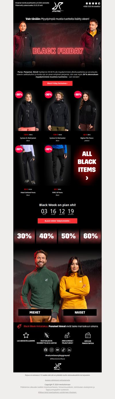 🔥30-60 % ale - paras Black Friday IKINÄ🔥